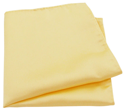 Pale Yellow Pocket Square