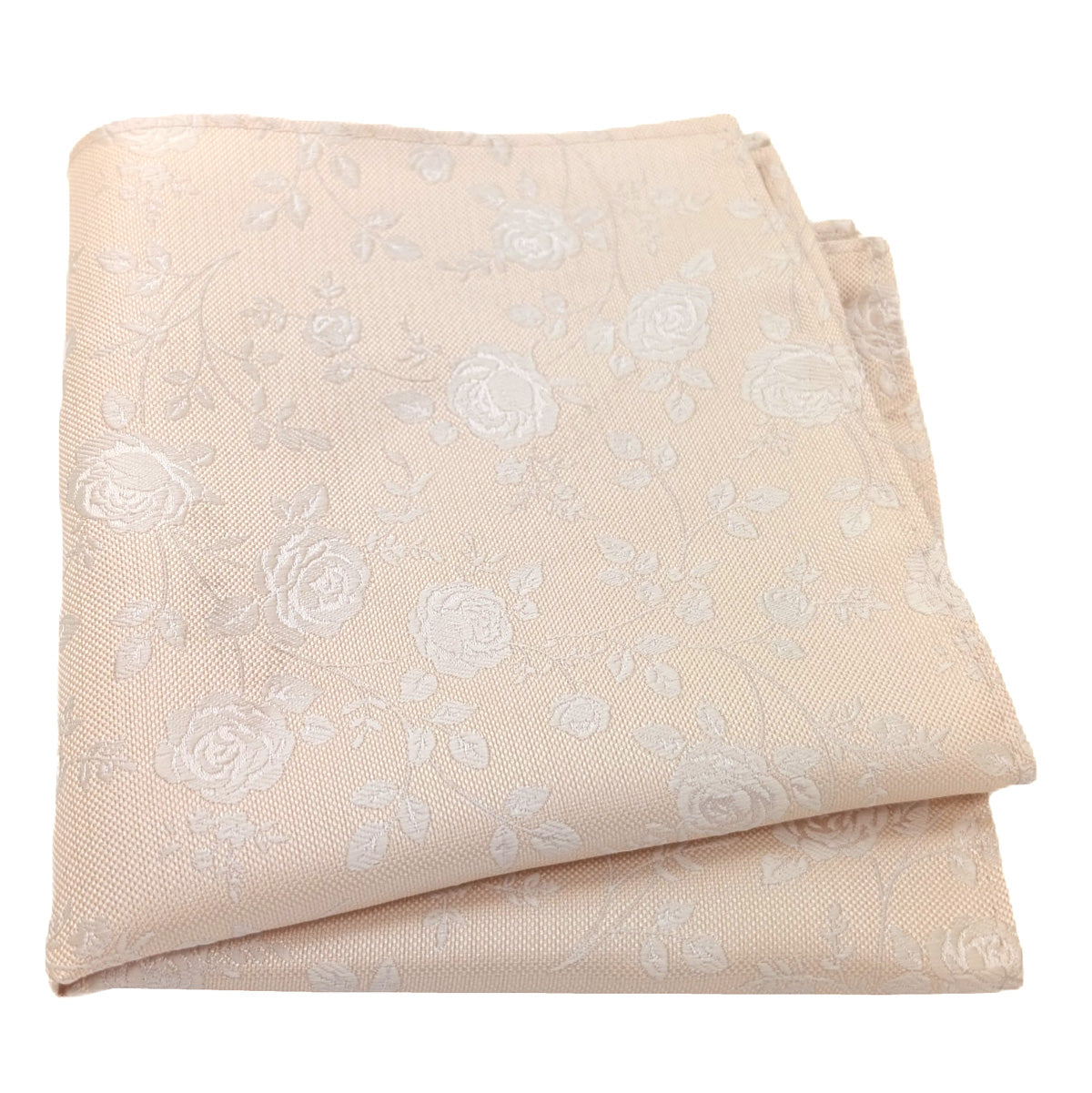 Gold Rose Petals Pocket Square