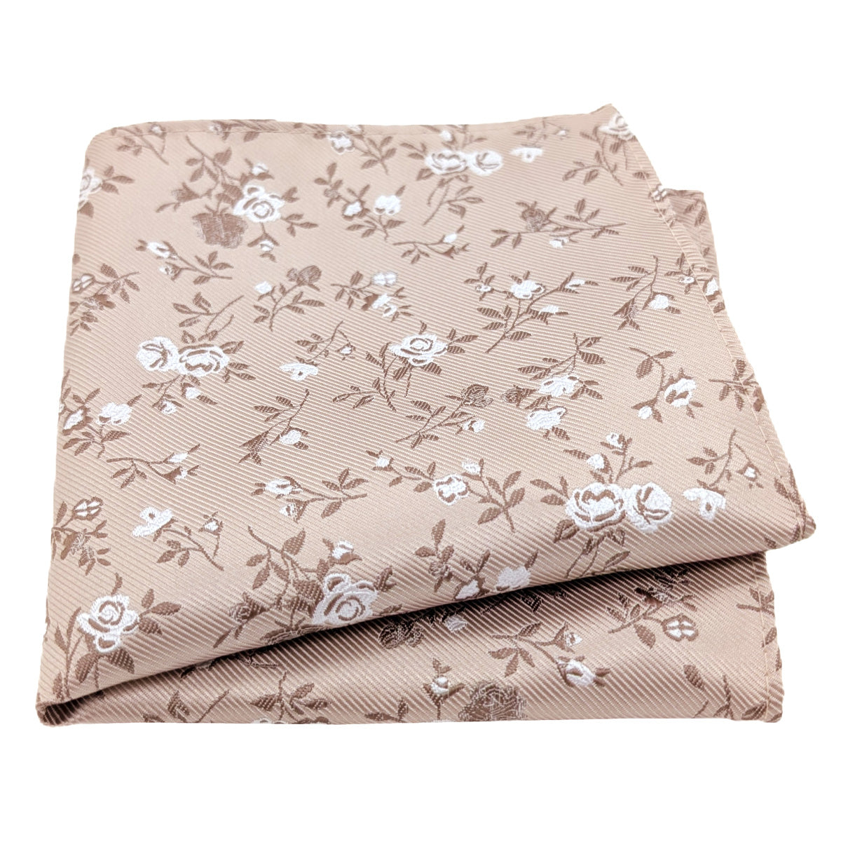 Champagne Roses Pocket Square