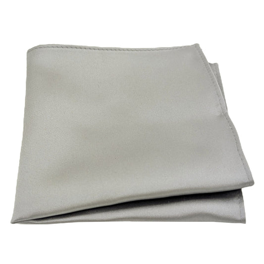 Pearl Grey Pocket Square