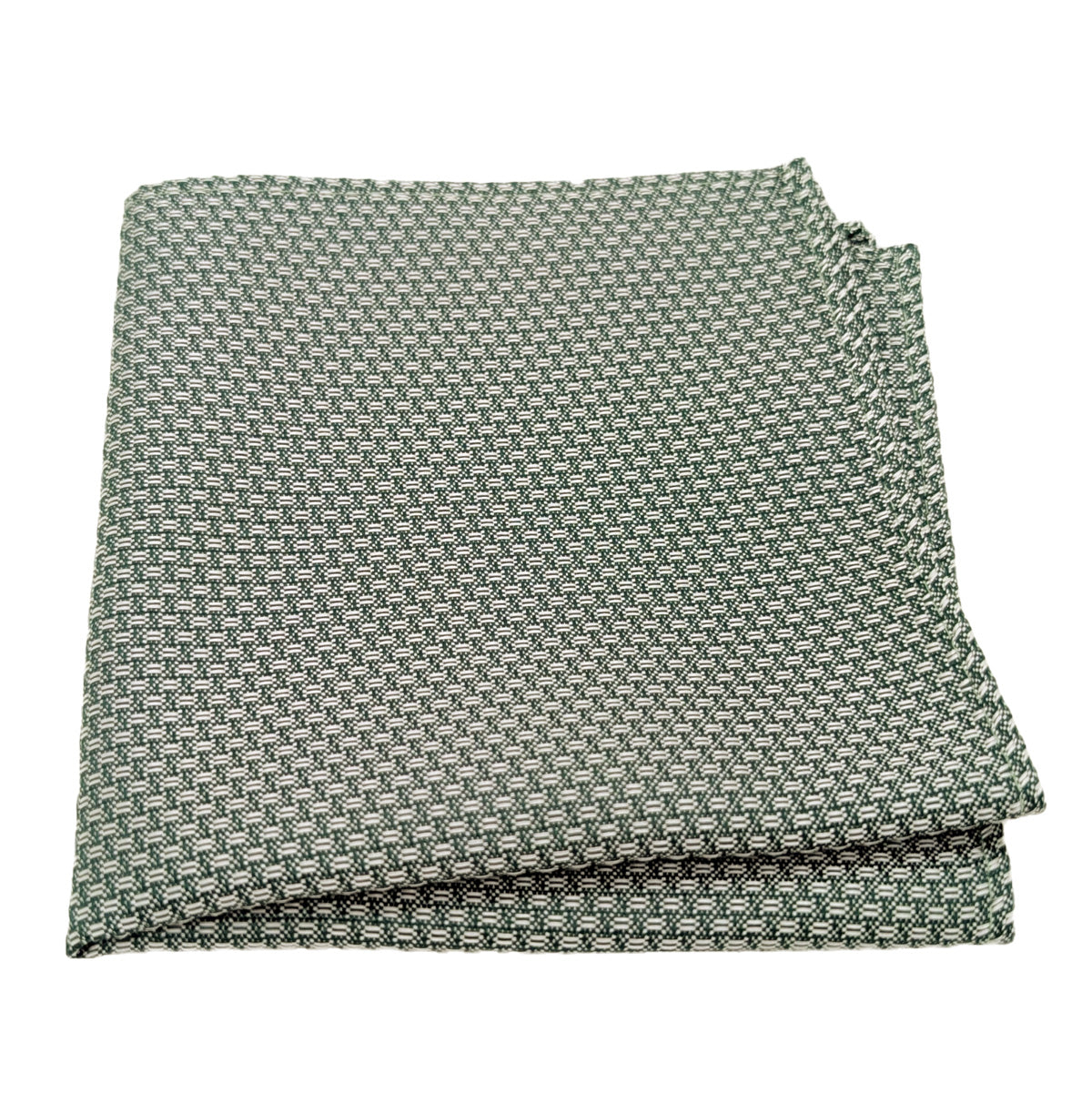 Mix and Match - Green Patterned & Green Wedding Tie Set