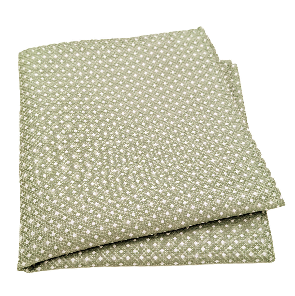 Wild Sage Diamonds Pocket Square