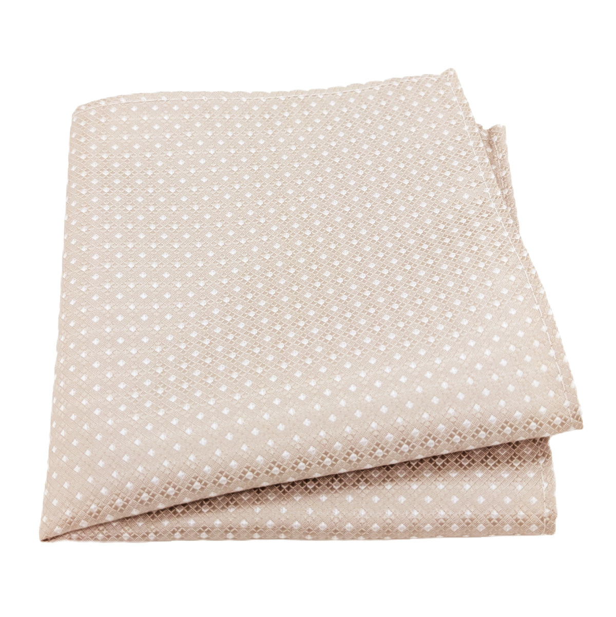 Oyster Diamonds Pocket Square