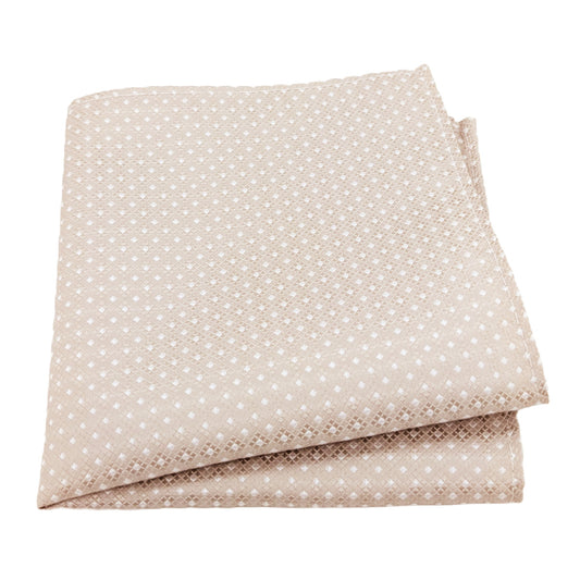 Oyster Diamonds Pocket Square