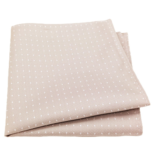 Oyster Pin Dots Pocket Square