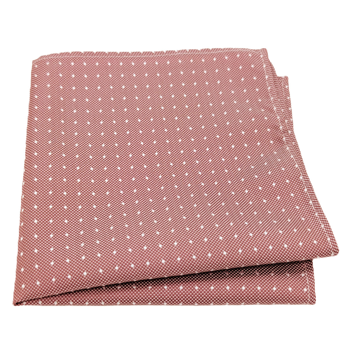 Desert Rose Pin Dots Pocket Square