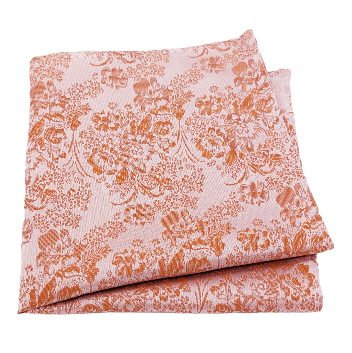 Spice Floral Pocket Square