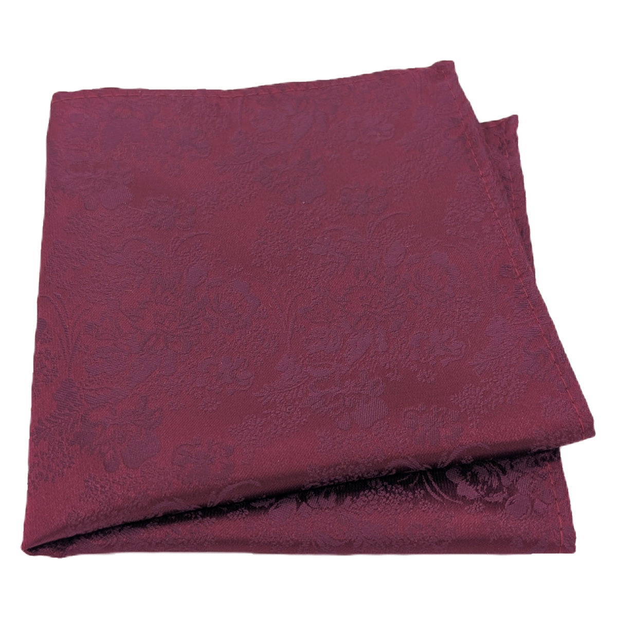 Cassis Floral Pocket Square