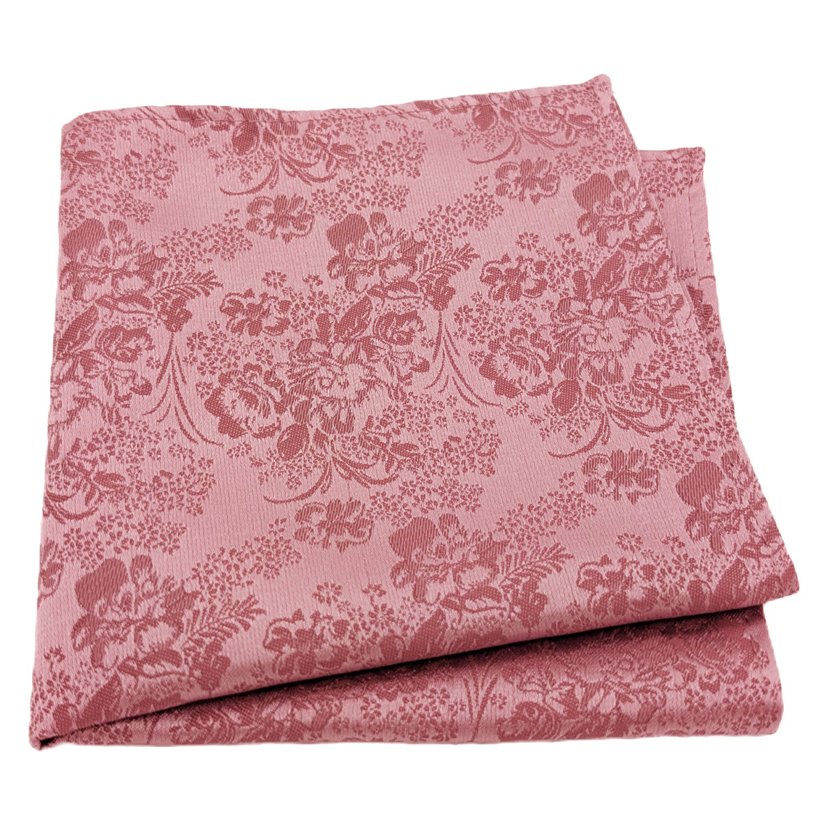 Desert Rose Floral Pocket Square