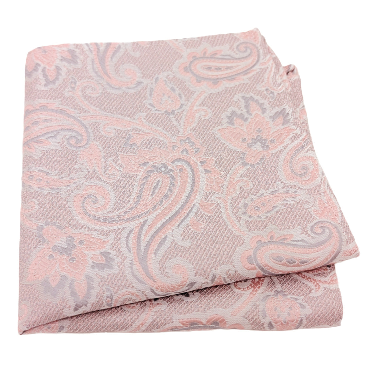 Rose Pink Baroque Paisley Wedding Swatch