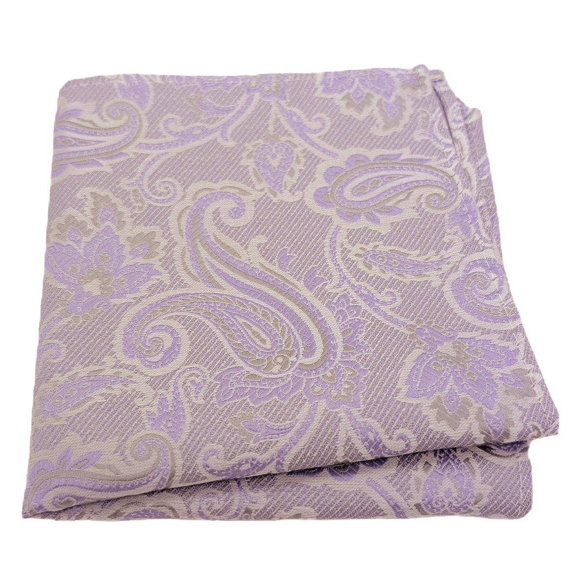 Cool Lilac Baroque Paisley Wedding Swatch