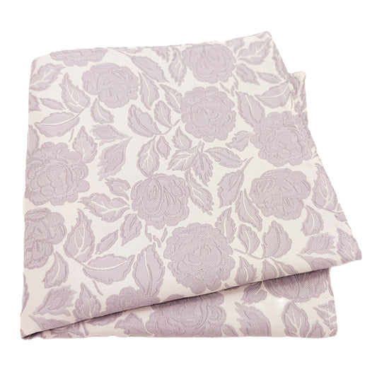 Bold Ivory Rose Pocket Square