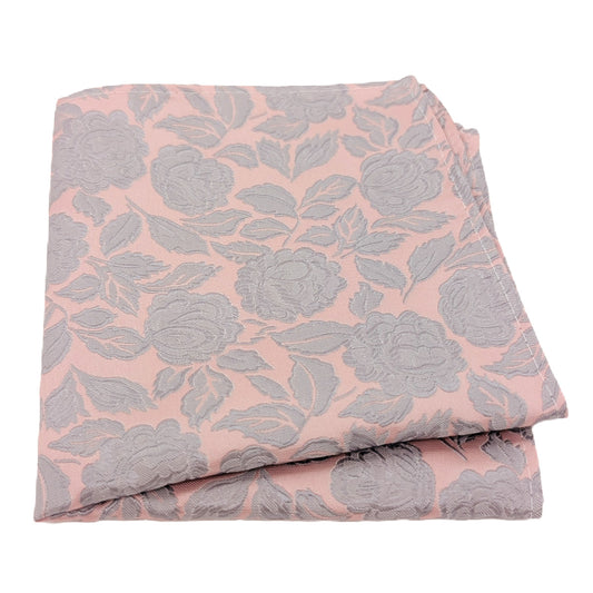 Bold Rose Pink Rose Pocket Square
