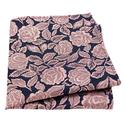 Rose Pink Roses Pocket Square