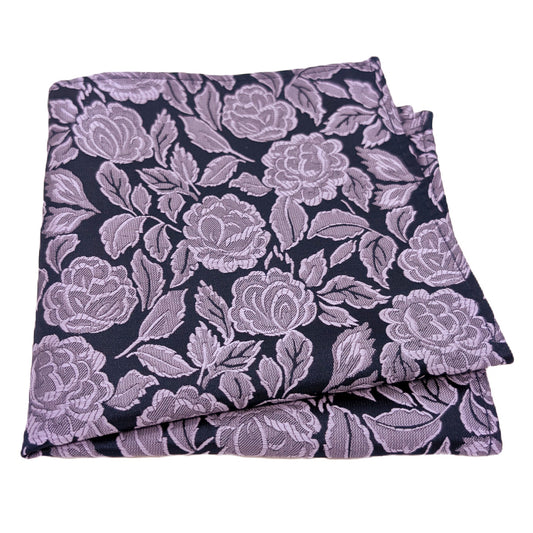 Cool Lilac Roses Pocket Square