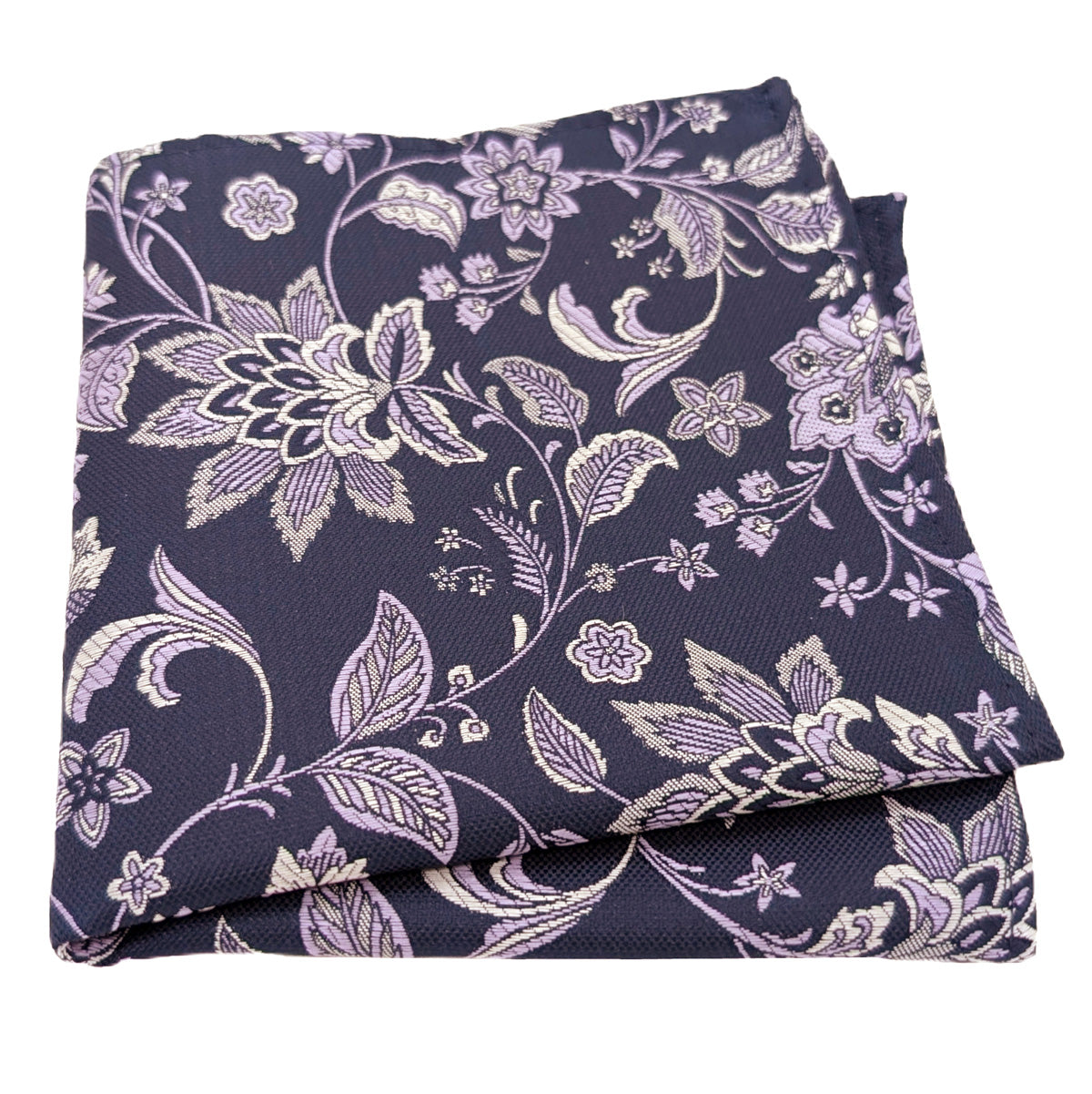 Cool Lilac Damask Wedding Swatch