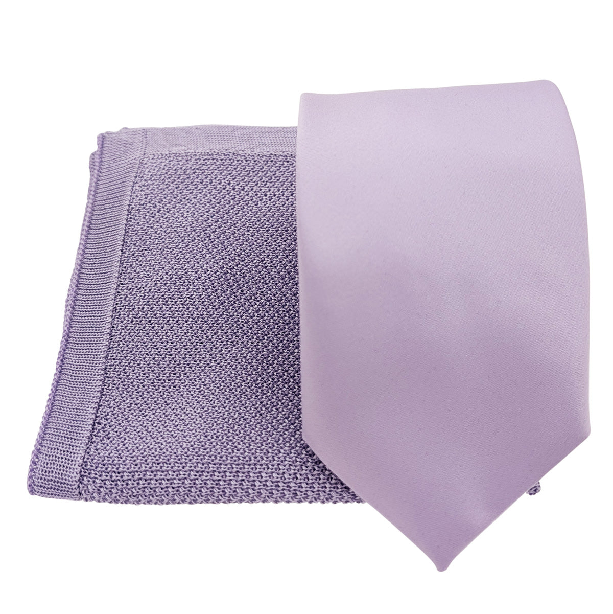 Mix and Match - French Lilac Knitted Silk & Lilac Wedding Set