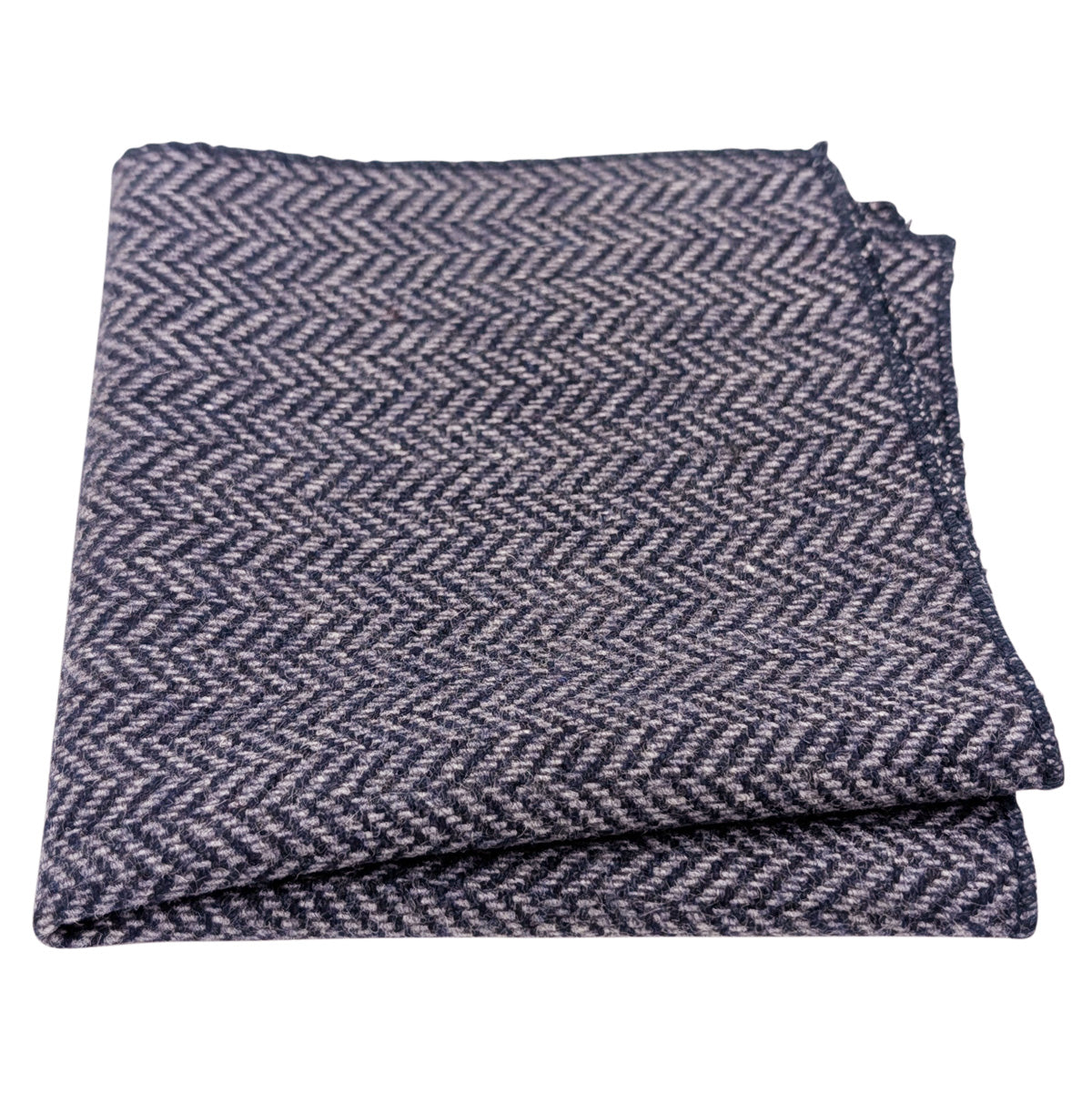 Airforce Herringbone Tweed Wedding Swatch