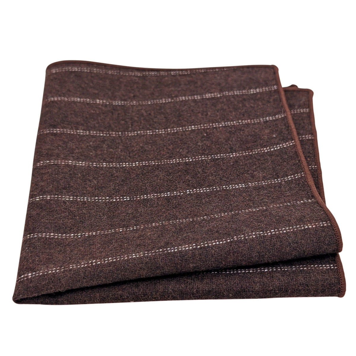 Brown Pinstripe Wedding Swatch
