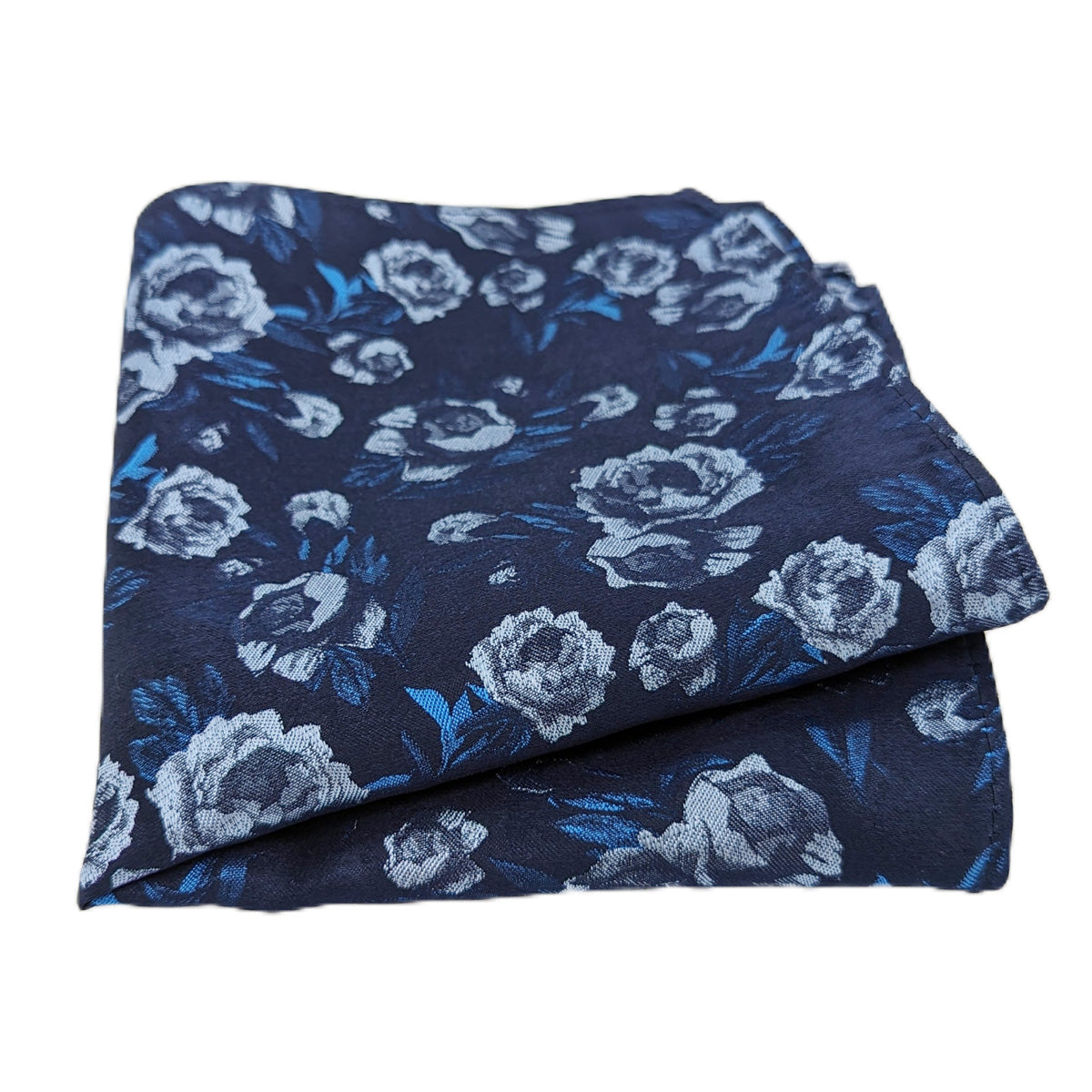 Moonlight Rose Pocket Square
