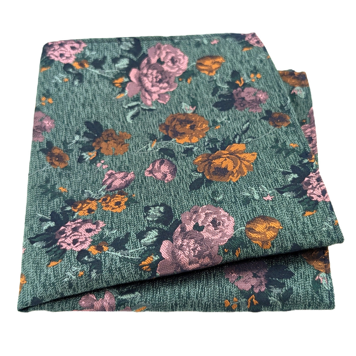 Meadow Vintage Floral Pocket Square