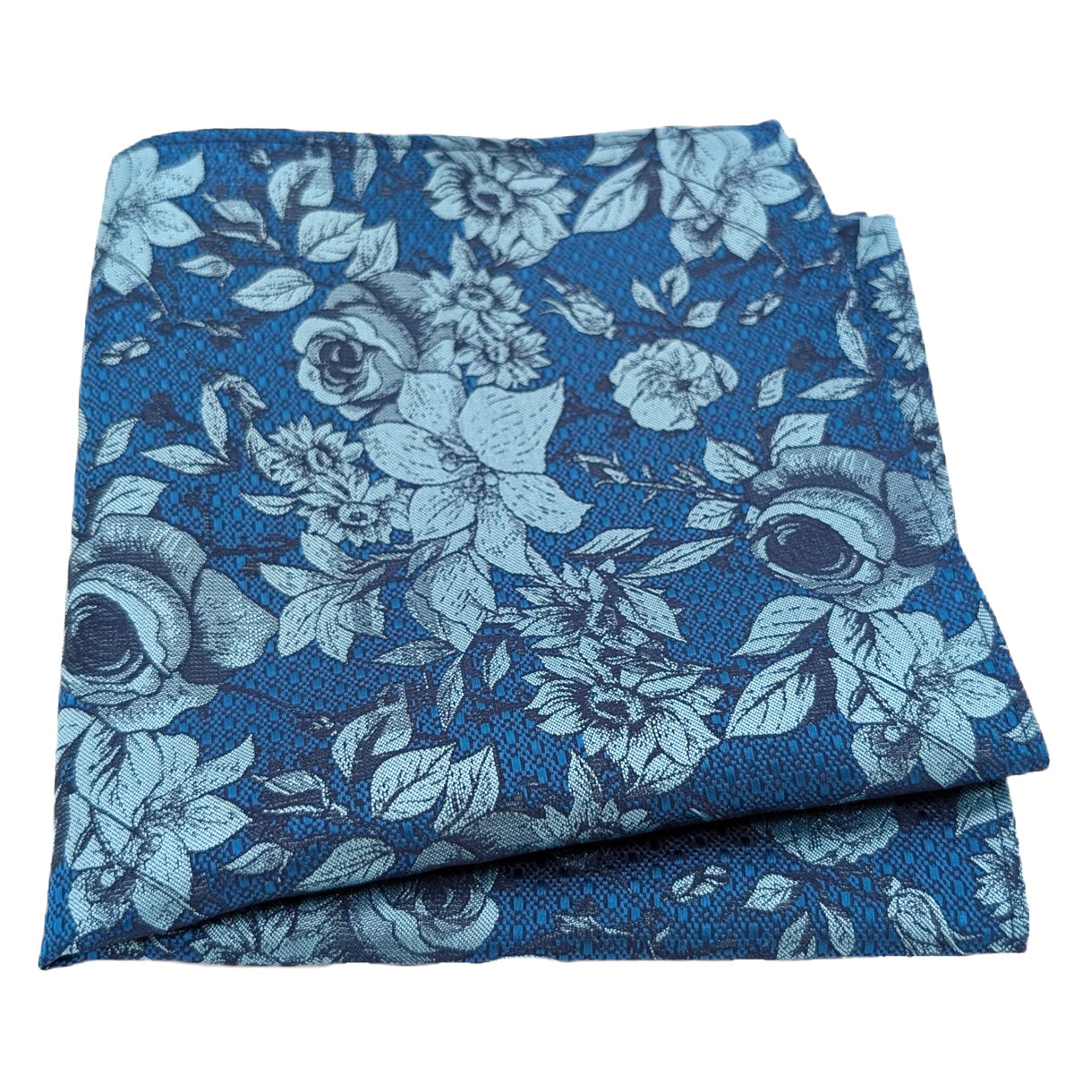 Teal Vintage Floral Wedding Swatch