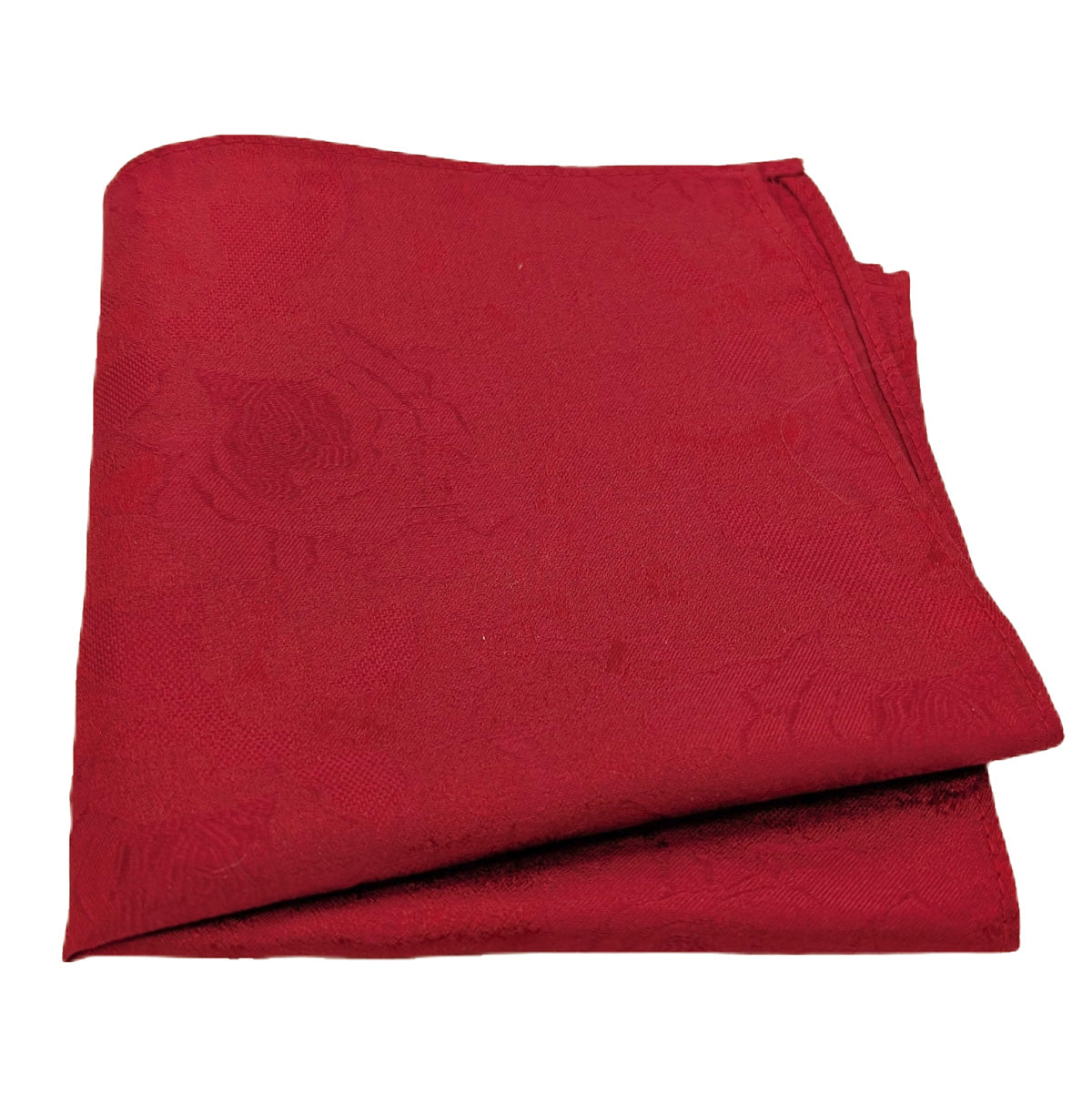 Ruby Roses Silk Pocket Square