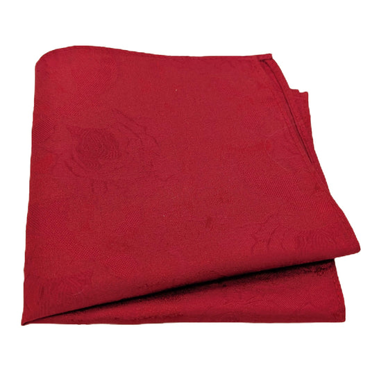 Ruby Roses Silk Pocket Square