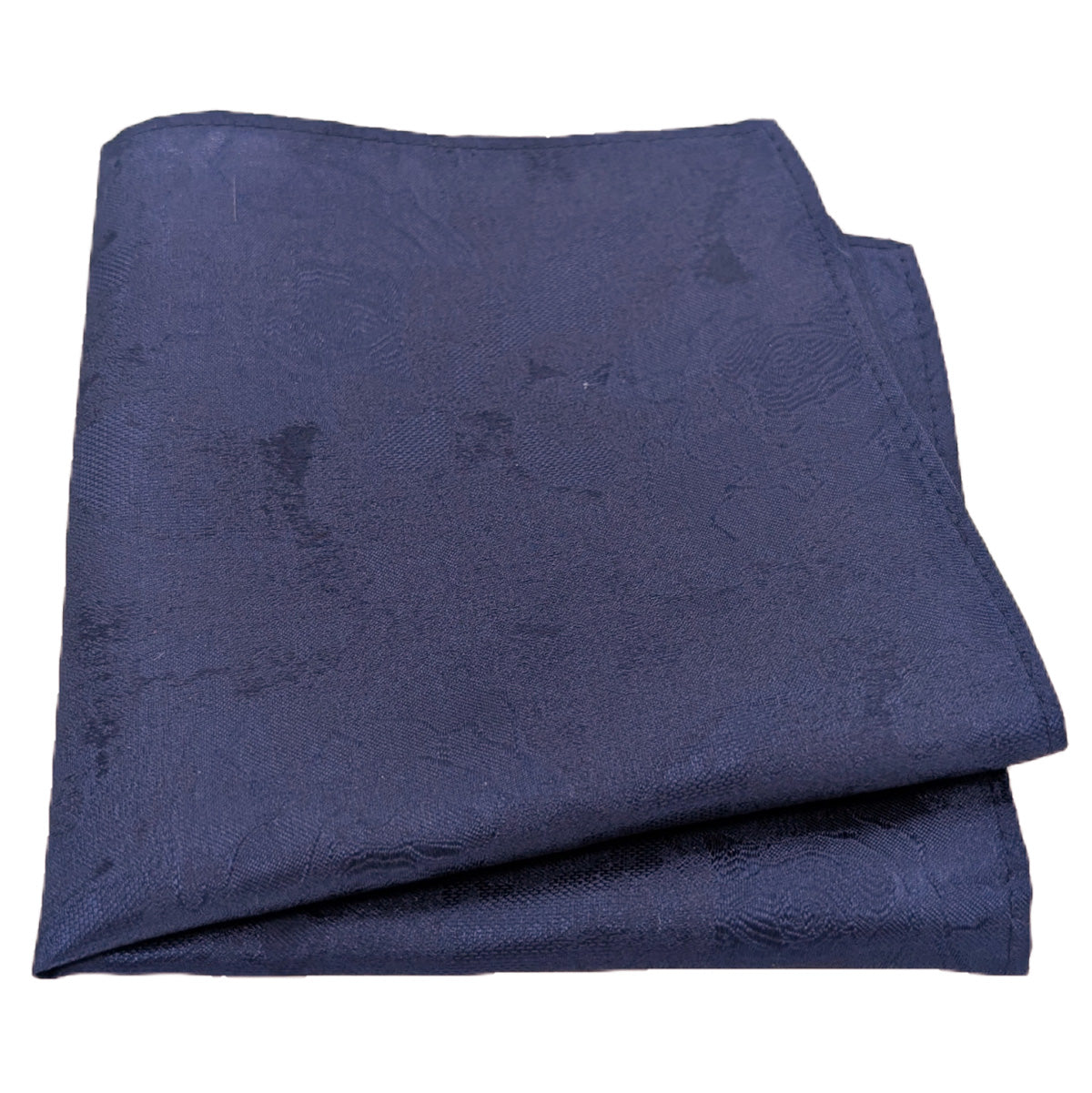 Sapphire Roses Silk Pocket Square