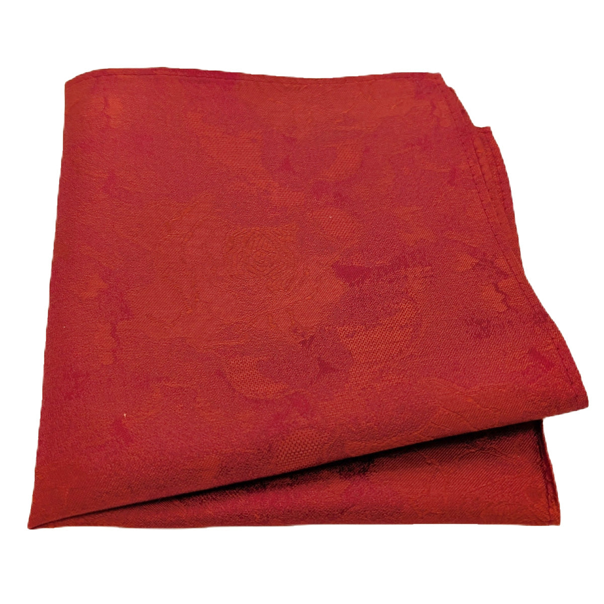 Scarlet Roses Silk Pocket Square