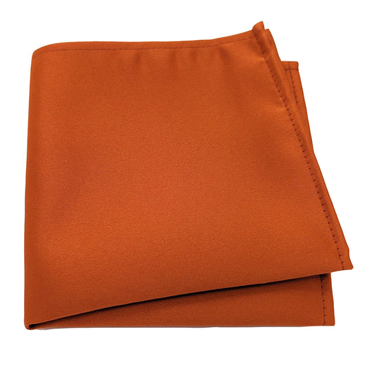 Rust Pocket Square