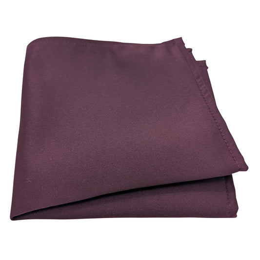 Plum Pocket Square