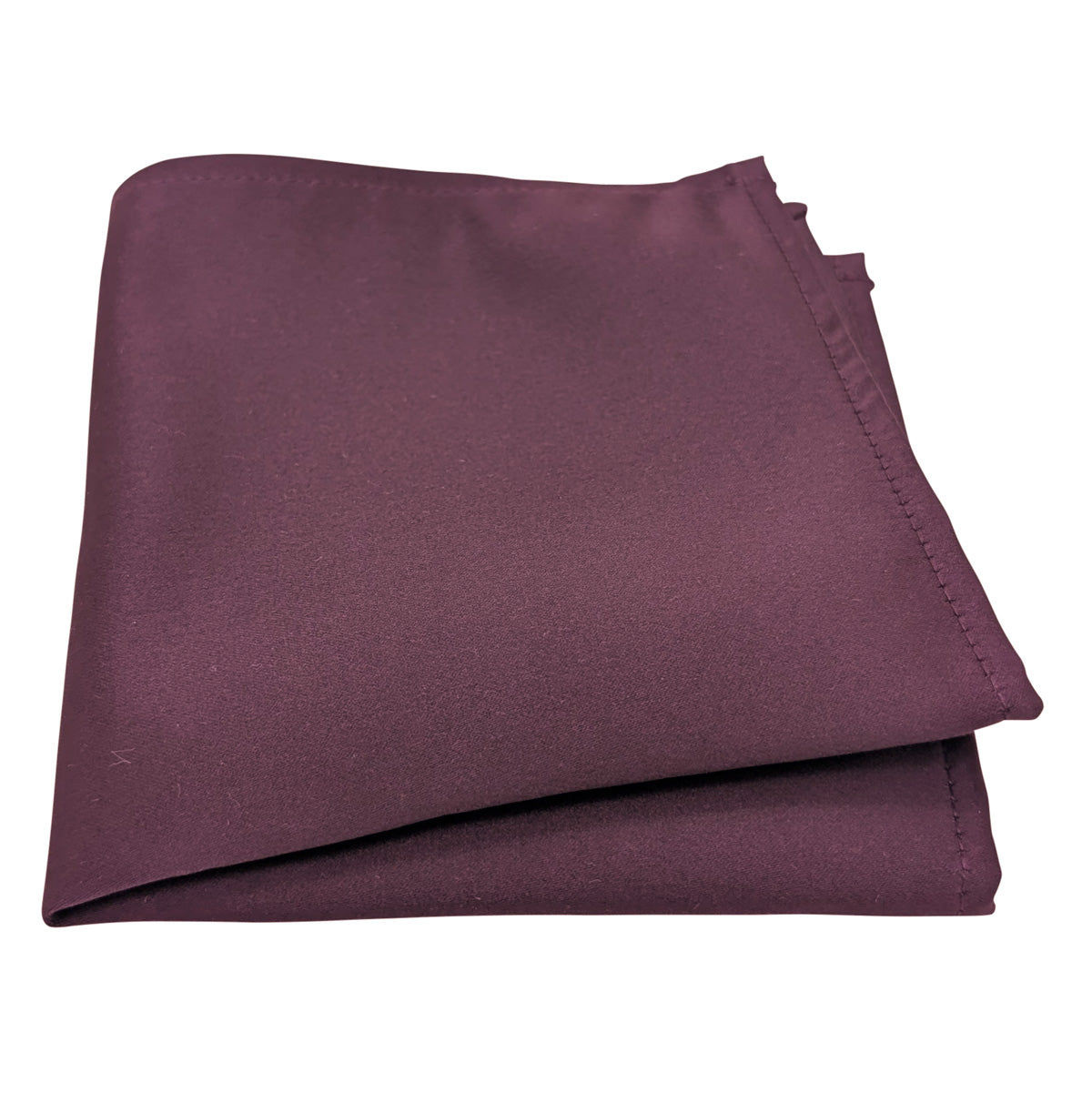 Aubergine Pocket Square