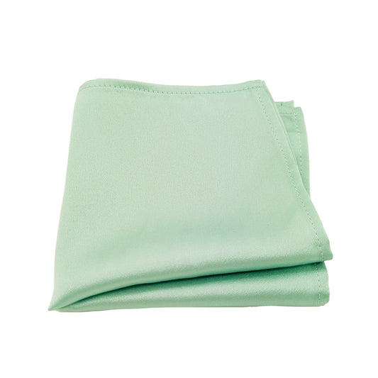 Opaline Green Silk Pocket Square