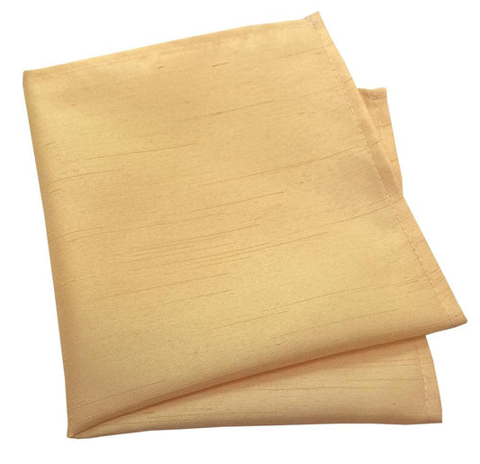 Lemon Shantung Pocket Square - Wedding Pocket Square - Swagger & Swoon
