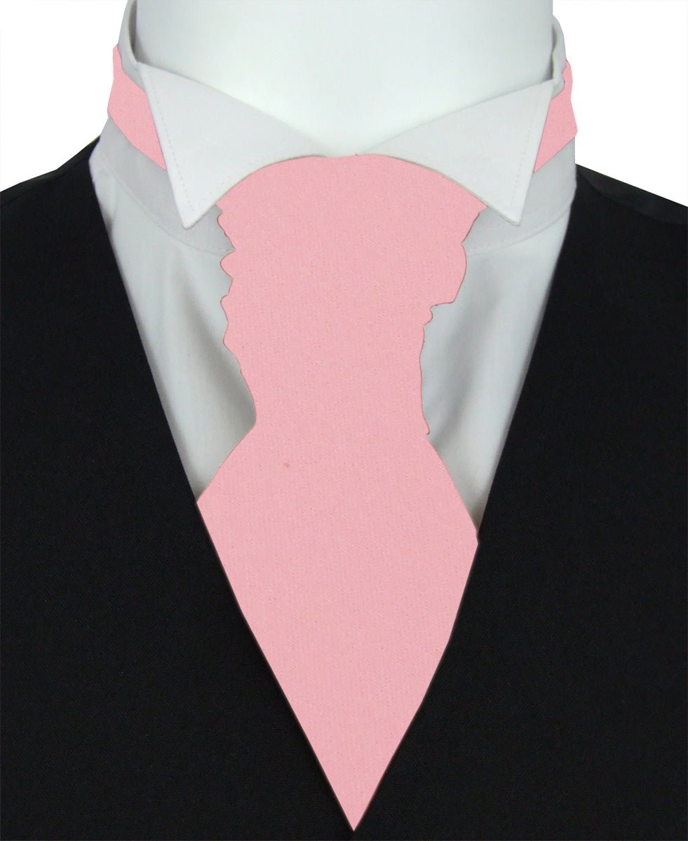 Light Pink Boys Wedding Cravat - Childrenswear - Swagger & Swoon