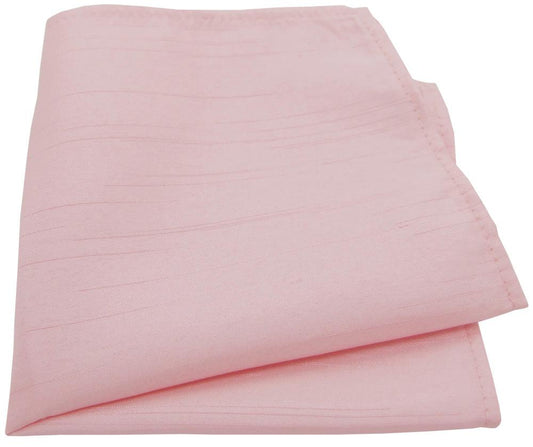 Light Pink Shantung Pocket Square - Wedding Pocket Square - Swagger & Swoon