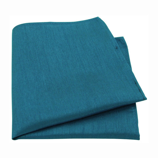 Mermaid Shantung Pocket Square - Wedding Pocket Square - Swagger & Swoon