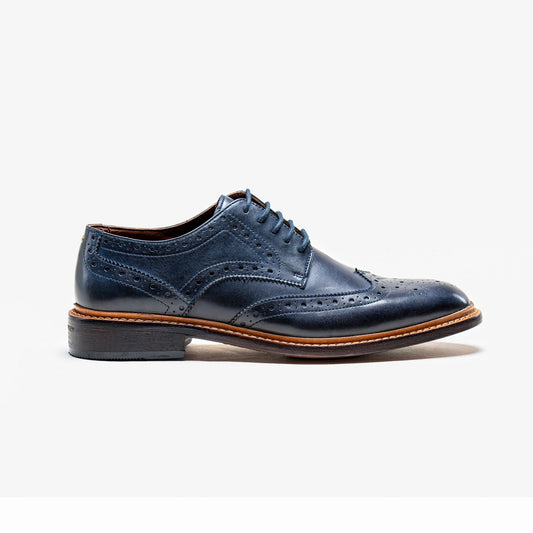 Merton Navy Shoes - Shoes - 7 - THREADPEPPER