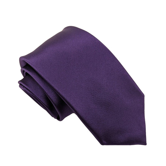 Royal Purple Wedding Tie