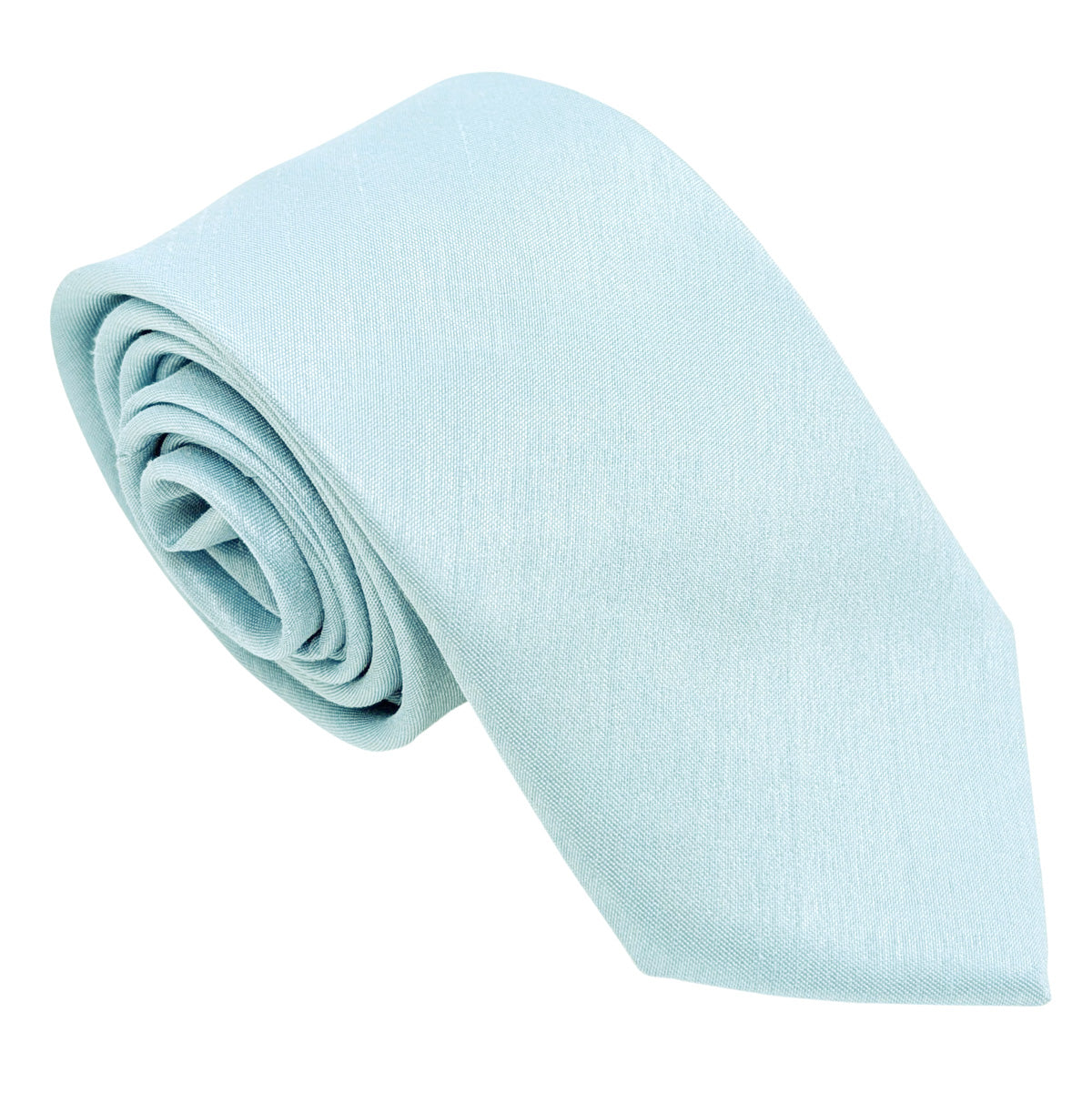 Light Blue Shantung Wedding Swatch