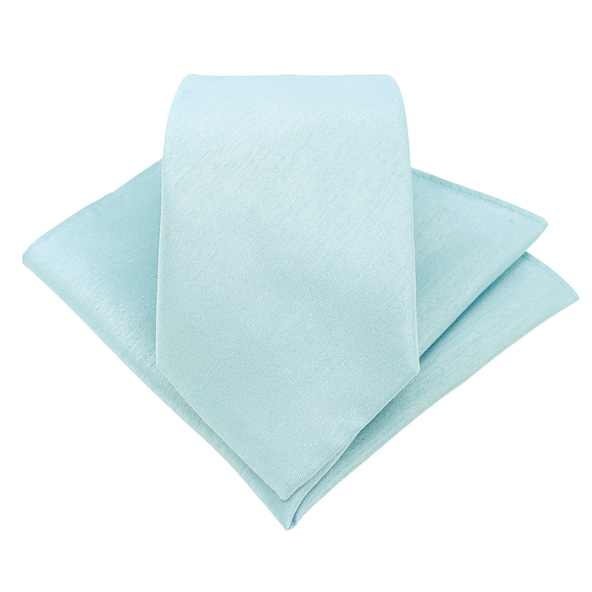 Light Blue Shantung Wedding Swatch