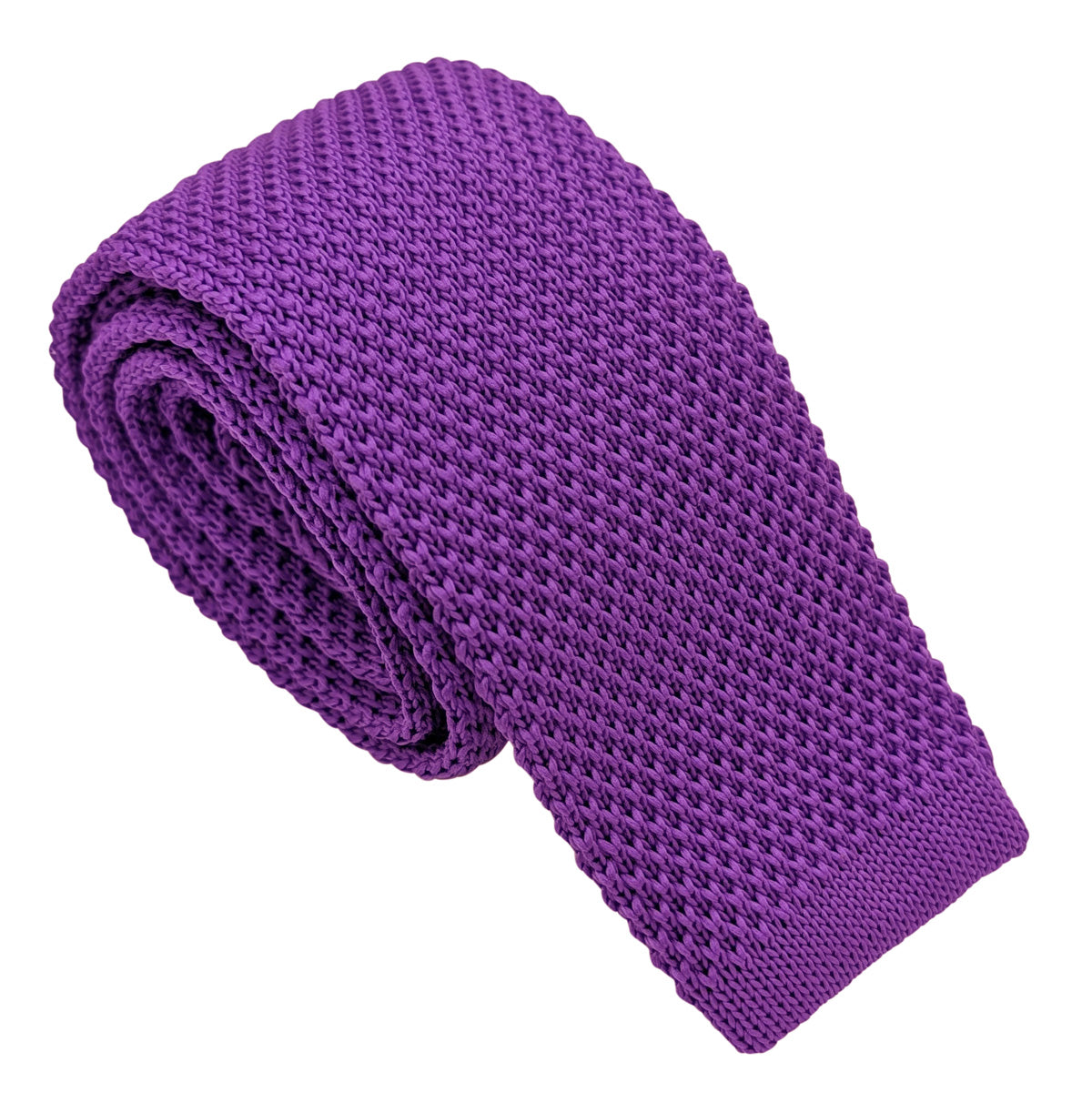 Indigo Knit Wedding Tie