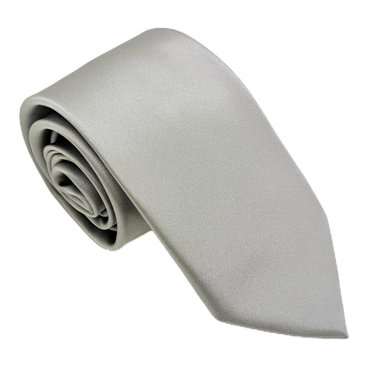 Pearl Grey Wedding Tie