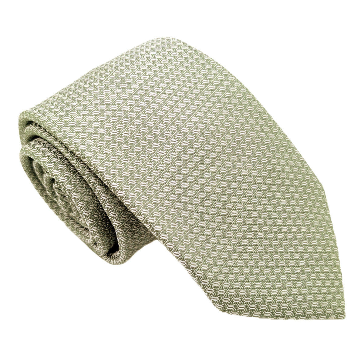 Wild Sage Woven Wedding Tie