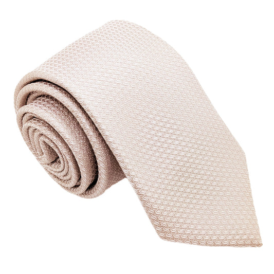Oyster Woven Wedding Tie