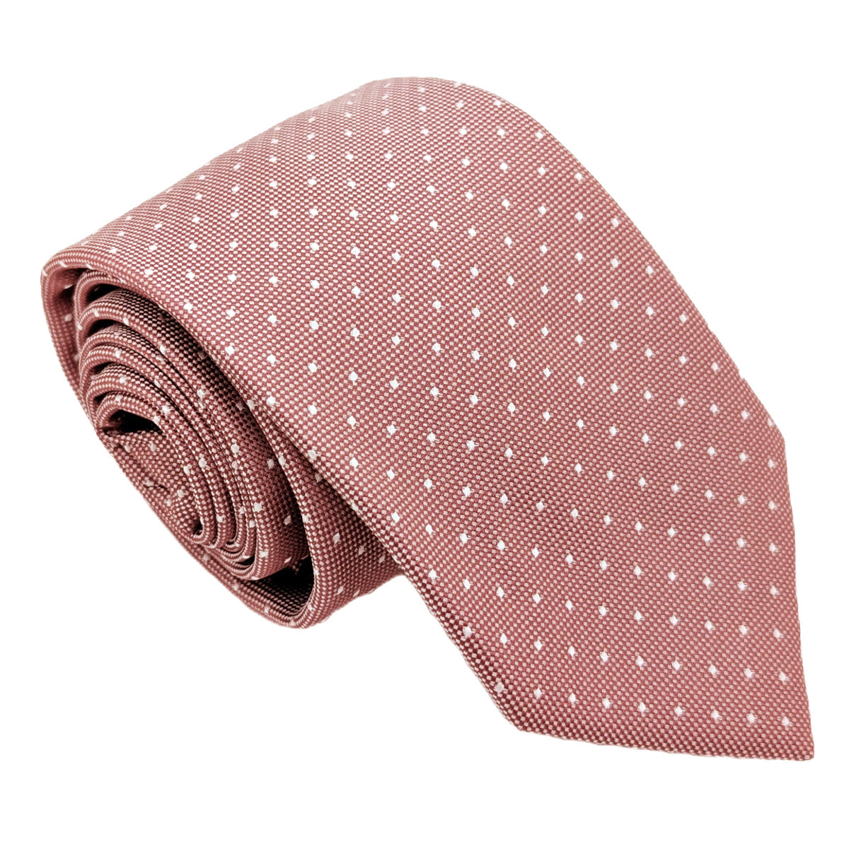 Desert Rose Pin Dots Wedding Swatch