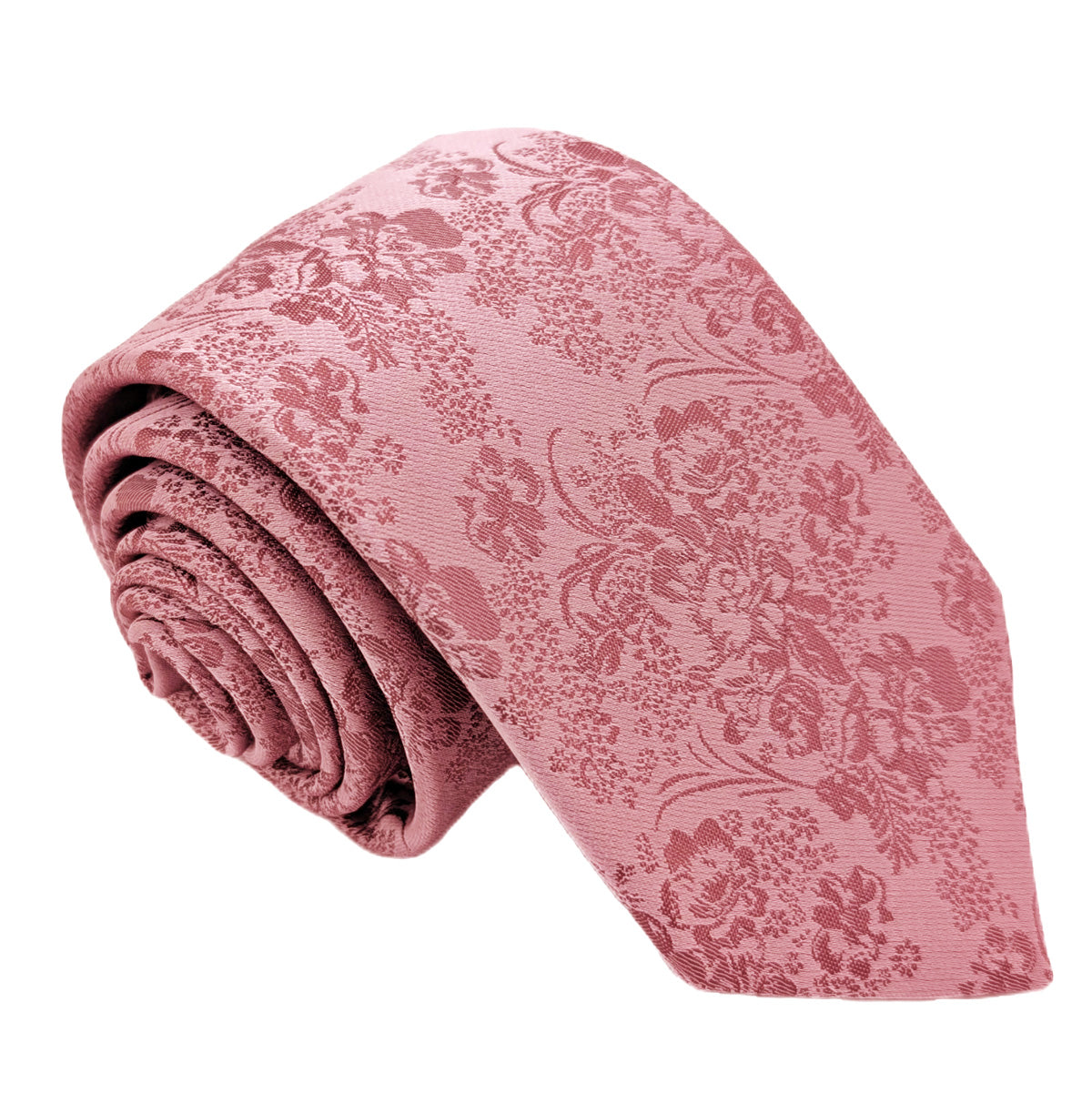 Desert Rose Floral Wedding Tie