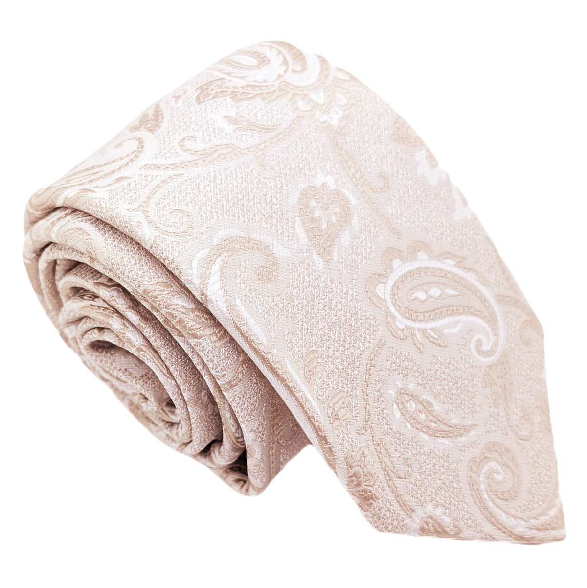 Oyster Baroque Paisley Wedding Swatch