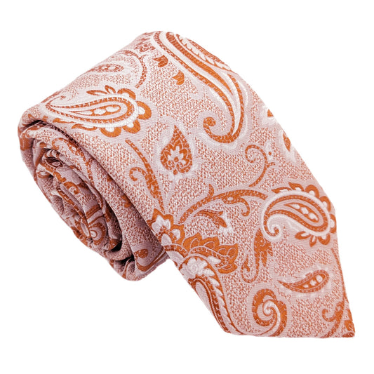 Spice Baroque Paisley Wedding Tie